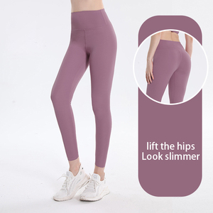 High Waist Cargo Yoga Leggings Women Side Pockets Workout Tights Utility Style Gym Pants Wholesale - Product Image 2