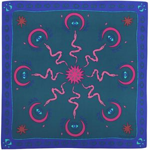 High Quality Custom Cotton Bandana 22 Inch Printed Square Handkerchief Streetwear Outdoor <b>Accessories</b> - Product Image 2