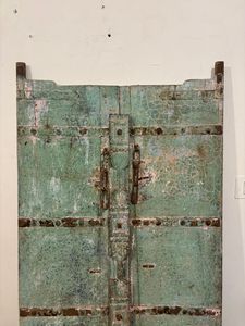 แผงประตูไม้เนื้อแข็งโบราณพร้อมกรอบแกะสลักด้วยมือ ประตูหน้าบ้านหรูหราสำหรับร้านอาหาร โรงแรม เฟอร์นิเจอร์บ้าน - Product Image 4