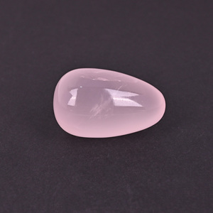 Quartz rose naturel, pierre précieuse en vrac, 109 carats, forme goutte d'eau, 34x21 mm, cabochon lisse pour la fabrication de bijoux |   1 pièce - Product Image 4