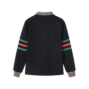 OEM Custom Men Knit <b>Cardigan</b> <b>Sweater</b> V-Neck Button Cotton Varsity Knitwear Embroidered Logo Brotherhood Winter <b>Cardigan</b> ODM - Product Image 5