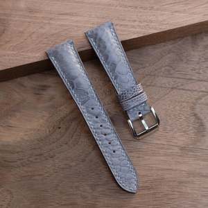 Luxali Vietnam Handmade Ostrich Leather Watch Strap Customizable OEM Supplier Men's Stylish Western <b>Wrist</b> Watch <b>Bands</b> - Product Image 2