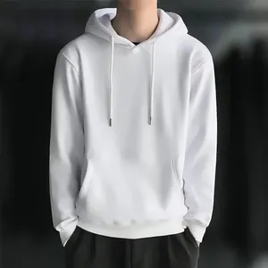 เสื้อฮู้ดดี้ผู้ชายทรงโอเวอร์ไซส์ ลวดลายพิมพ์แบบหยดน้ำ ผ้าฟลีซเนื้อนุ่ม ซักแล้วไม่หด คุณภาพสูง ผลิตจากผ้าฝ้าย 100% ลวดลายแบบย้อมสีเอซิด - Product Image 5