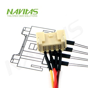 Câble d'assemblage fil à carte JST B04B-PASK-1 PA 4 broches, pas de 2,0 mm, conducteur en cuivre, isolation en PVC - Product Image 4