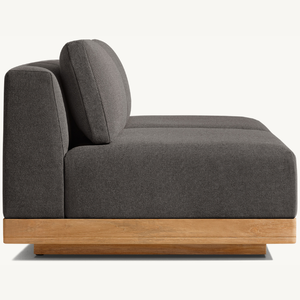 โซฟาไม้สักสไตล์โมเดิร์นเพื่อการพักผ่อน พร้อมฟองน้ำนุ่มฟู สำหรับห้องนั่งเล่นหรือห้องนอนที่บ้าน - Product Image 6