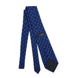 Master Mason Blue Lodge Necktie <b>Navy</b> Blue Silk Square Compass Freemasonry Regalia Custom Logo Custom Brand OEM/ODM Heat-Transfer - Product Image 5