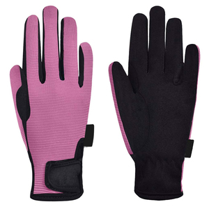 Gants d'équitation pour femmes et hommes, en cuir de qualité supérieure, doux, pour l'équitation, en vente avec option OEM ODM - Product Image 1