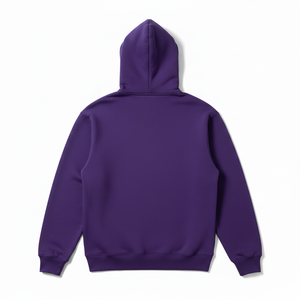 Sweat-shirt à capuche épais personnalisé avec impression 3D en relief pour homme, 500 GSM, en molleton épais, à épaules tombantes, modèle vierge, par fabricant OEM - Product Image 2