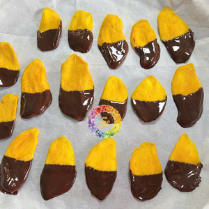 Mangues séchées savoureuses et sucrées enrobées de chocolat, texture moelleuse, teneur élevée en sucre, préservées dans l'eau pour la vente en gros internationale en vrac - Product Image 3