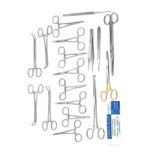 Kit de instrumentos de veterinaria, Set de herramientas de seguridad, tijeras, pinzas, soportes de aguja, 38 Uds. - Product Image 2