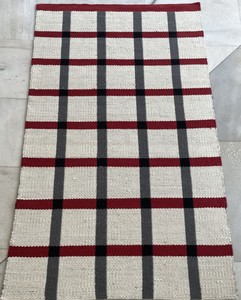 Indian Handmade Wool Modern Reversible Novelty Rectangle Woven <b>Rug</b> Non-Slip Anti-Dust <b>Living</b> <b>Room</b> Office Entryway Patio - Product Image 6