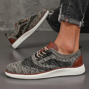 Chaussures de sport en maille pour hommes, décontractées et tendance, style italien, respirantes, vulcanisées, pour l'automne, modèle Formalan 2025, cadeau - Product Image 2