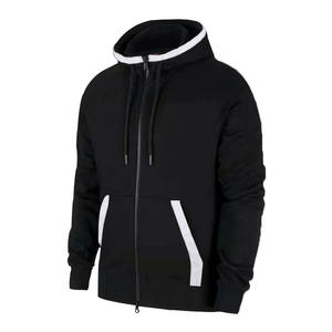 Vente en gros pour fabricants : Sweat à capuche unisexe pour homme, haute qualité, en polaire, coupe oversize, avec logo brodé sur le devant, coupe-vent - Product Image 3