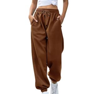 2026 Meilleures ventes Jogger de sport slim pour femme, vêtement d'hiver, avec décorations peintes et volants, coupe skinny - Product Image 2