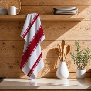 Indian Exporter High Quality Yarn Dyed <b>Kitchen</b> <b>Towels</b> For Christmas With Customized Size And Color. - Product Image 1