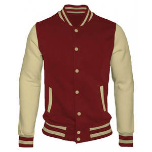 <b>SMART</b> SHINE ENTERPRISES Men Premium Letterman <b>Jacket</b> High Quality Classic Varsity Style Soft Snap Front Rib Knit Cuff Casual - Product Image 5