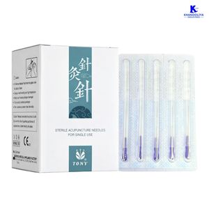 Agujas de Acupuntura K-Star KTN40 Tony, Tubo Individual, Paquete de 100 Unidades, 0.25x40mm, Agujas Desechables Estériles - Product Image 3