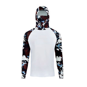 Camisetas de Pesca de Manga Larga con Diseño Original, Impresión por Transferencia de Calor, UPF 50+, Transpirables, para Escalada, Caza, Protección, Secado Rápido - Product Image 1