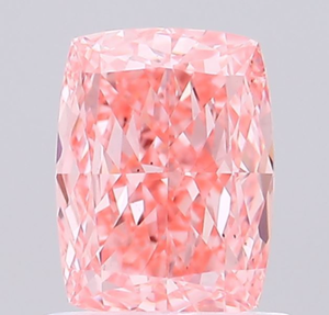 Diamante Cultivado en Laboratorio con Certificación IGI, Corte Cojín Alargado de 1.02 CT, Color Rosa Intenso Fantasía, Claridad VS1, CVD ROYAL GEMS para Joyería - Product Image 2
