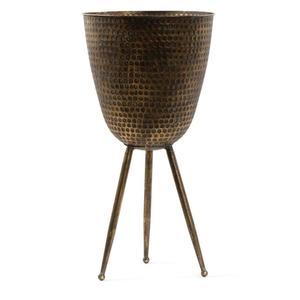 Decorative Galvanized Planter <b>Pot</b> For Home Garden Balcony Patio Outdoor Indoor <b>Plants</b> Flowers Greenery Landscaping - Product Image 2