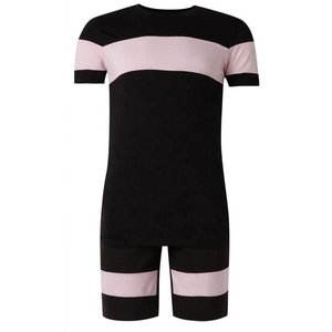 Conjunto de moda de verano 2025 para hombre, camiseta de manga corta para hombre, conjuntos de pantalones cortos, conjunto de Fitness de dos piezas, chándal informal - Product Image 3