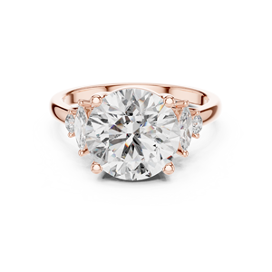 Magnifiques bagues en diamant de laboratoire taille marquise, bijoux royaux et durables pour des fiançailles éthiques uniques et des styles de mariage élégants - Product Image 1