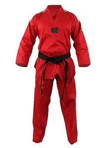 Tenue de Sport Arts Martiaux 2026 KATA MASTER WKF KARATE GI UNIFORME KIMONO Blanc Coton Toile Logo Personnalisé Unisexe - Product Image 4