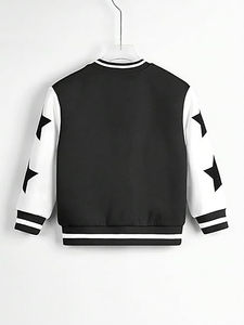 Veste varsity premium pour homme - Devant et manches en laine dans toutes les couleurs Vestes varsity pour homme de haute qualité - Product Image 5