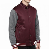 Vente en gros de vestes universitaires vintage personnalisées pour hommes, style motard et uniforme d'équipe de baseball, fournisseur B2B, en laine respirante pour l'hiver