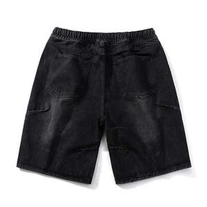 Pantalones Cortos de Mezclilla 2026 para Hombre, Estilo Americano, Corte Holgado Informal, Ajuste Recto - Product Image 4