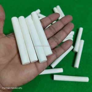 Rollo de Hueso de Búfalo Blanco Auténtico, Ecológico y Hecho a Mano, Pulido y Sólido, para Manualidades y Joyería, a Precio de Mayoreo - Product Image 3