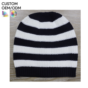 Bonnet en tricot de coton respirant, style été, logo personnalisé, support OEM ODM pour la fourniture aux marques - Product Image 4