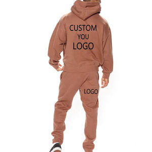 Nouvel Arrivage Ensemble de Survêtement Personnalisé Streetwear pour Homme, Pantalon de Survêtement et Sweat à Capuche, Effet Délavé au Soleil et Lavage Acide Effet Pierre - Product Image 6