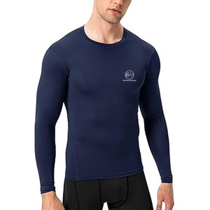 Premium Quality Quick Dry <b>Men</b> <b>Compression</b> <b>Shirts</b> Custom Design Breathable Sports Wear <b>Compression</b> <b>Shirt</b> <b>For</b> <b>Men</b> - Product Image 2