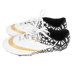 Zapatillas de Fútbol para Hombre, Transpirables, Cómodas, con Buen Agarre, para Césped Artificial, Deportes al Aire Libre, Blancas, Largas - Product Image 6