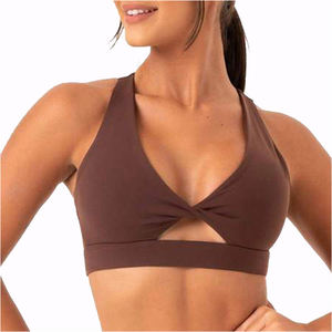 Conjunto de Yoga para Mujer, Ecológico, Transpirable y Ligero, con Sujetador Deportivo con Diseño Cruzado y Leggings de Cintura Alta Elástica, 2 Piezas - Product Image 5