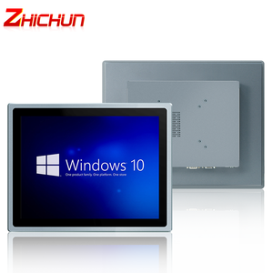 15 inch 1024x768 đúng phẳng công nghiệp không thấm nước Màn hình cảm ứng LCD Monitor Panel PC - Product Image 3