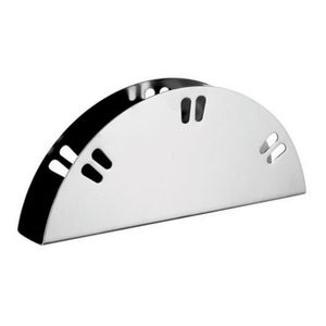 Porte-serviettes élégant en acier inoxydable courbé, support moderne et durable en métal pour distributeur de papier essuie-tout, idéal pour la décoration de la cuisine et de la table à manger - Product Image 4