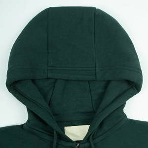 Sweat-shirts à capuche zippés 100 % coton molletonné pour hommes et femmes, respirants, écologiques, brodés, couleur unie, manches longues, streetwear - Product Image 3