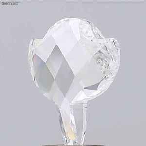 Diamante Suelto Cultivado en Laboratorio con Corte en Forma de Loto Personalizado de 2.01CT para Anillo, Colgante, Pendientes, Fabricación de Joyas, Regalo de Cumpleaños para Pareja - Product Image 4