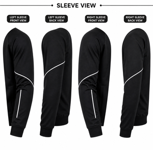 High Quality Men Winter Hip Hop Streetwear Breathable Eco-Friendly Windbreaker <b>Jacket</b> Double Zipper Oversized <b>Track</b> <b>Jacket</b> Stand - Product Image 5
