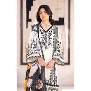 Ensemble haut et dupatta en mousseline de soie respirante sans manches, style bohème, pour femmes, pour une tenue de soirée - Product Image 5