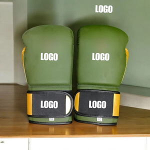 Guantes de Boxeo de Cuero de Primera Calidad con Diseño Transpirable y Correa de Muñeca Ajustable - Product Image 6