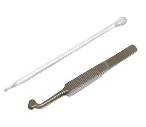 Pinzas de masaje para glándulas de Meibomio, exprimidor de Meibomio, herramienta de masaje para párpados para cirugía de ojo seco, aprobado por ISO - Product Image 2