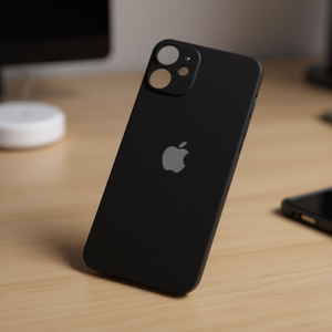 Cover posteriore nera di ricambio per Apple iPhone 12 per la scocca del telefono cellulare - Product Image 3