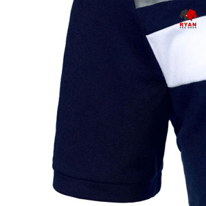 เสื้อโปโลแบบสวมหัวสำหรับผู้ชาย ดีไซน์พิเศษจาก Ryan Pro Gear พร้อมแผงโลโก้ที่ออกแบบเองได้ - Product Image 2