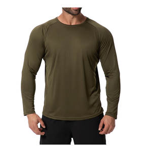 Camiseta de Manga Larga para Hombre, Elegante y Cómoda, Tejido 100% Algodón Grueso, Impresión Personalizada, Duradera - Product Image 4