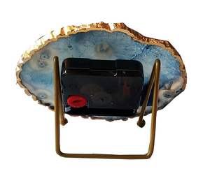 Horloge de table en résine faite à la main de luxe, thème océan, moderne, étanche, surdimensionnée, veilleuse, pour retraite, mariage, décoration intérieure, salle à manger - Product Image 3