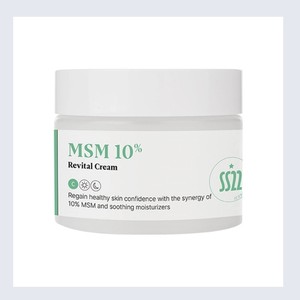 Crème visage SS22 MSM 10% Revital Cream, crème régénérante pour le visage, crème visage pour hommes, crème visage GHKCU, crème visage TWG, crème visage éclatante - Product Image 5