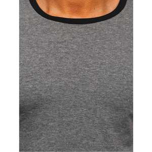 T-shirt 100% coton pour homme, coupe ample, imprimé, OEM, vente en gros, col rond, t-shirt surdimensionné, logo personnalisé, coupe slim, manches courtes - Product Image 4